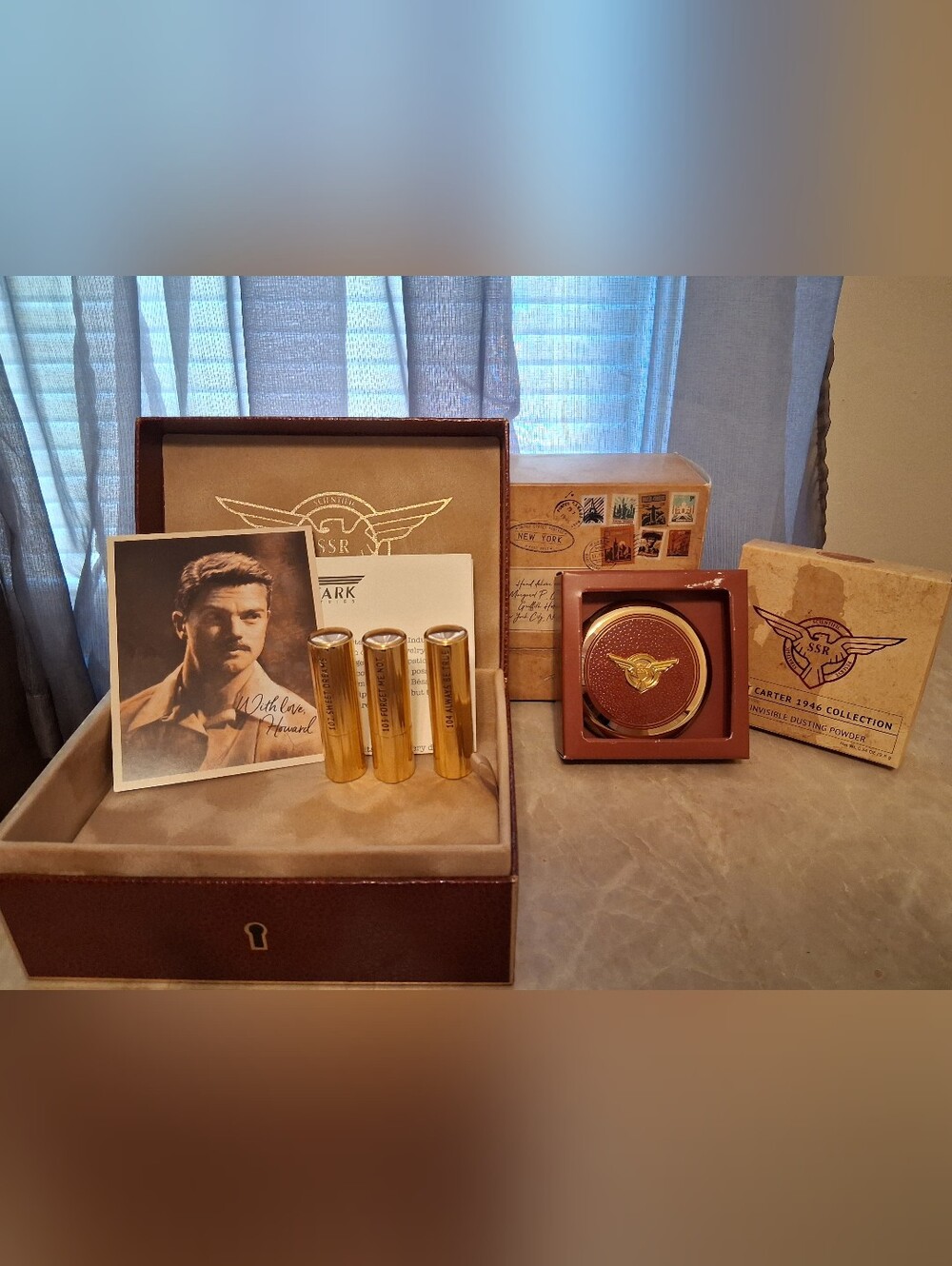 Besame Agent Carter Lipstick Set And Compact
